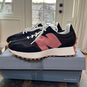 New Balance 327 LIFESTYLE MODE DE VIE Black/Pink Women Sneakers WS327HR1…